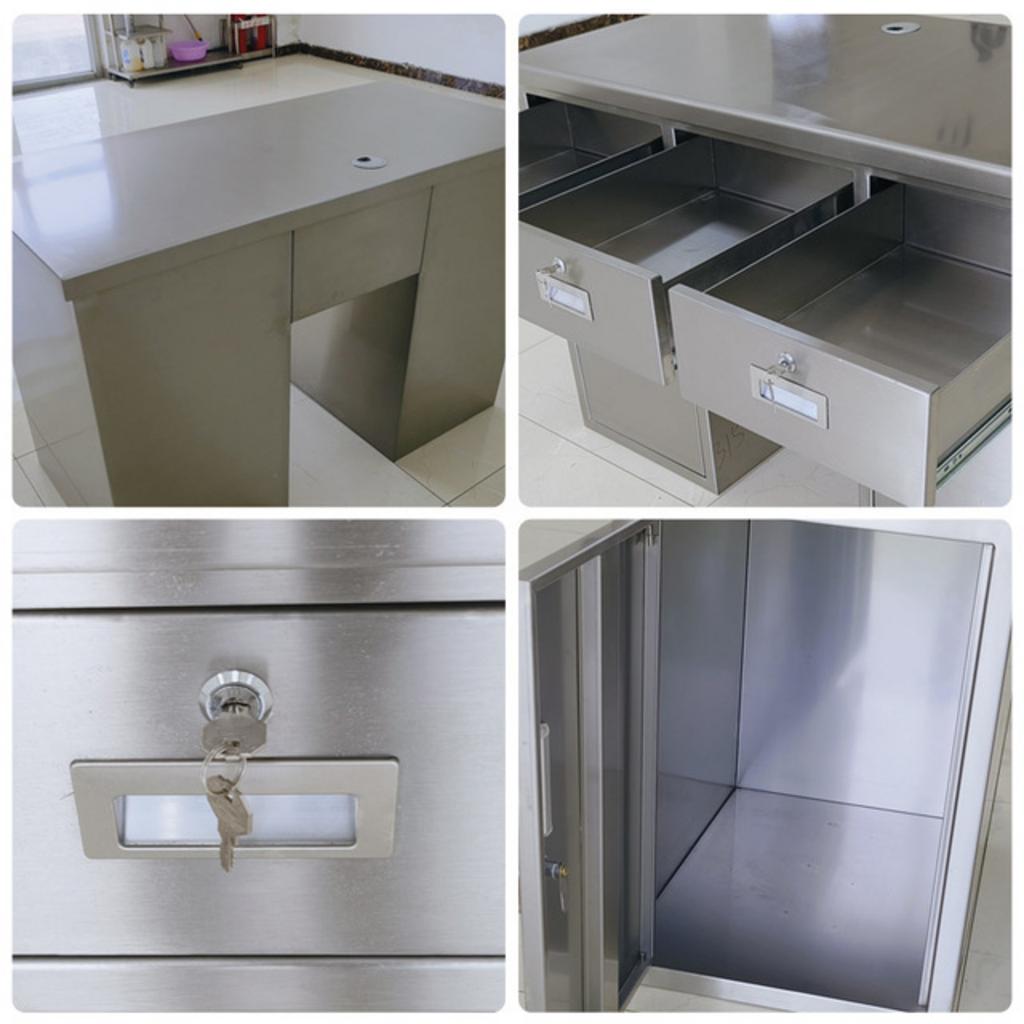 Khoang chậu rửa với thùng Inox 304 chống ẩm.