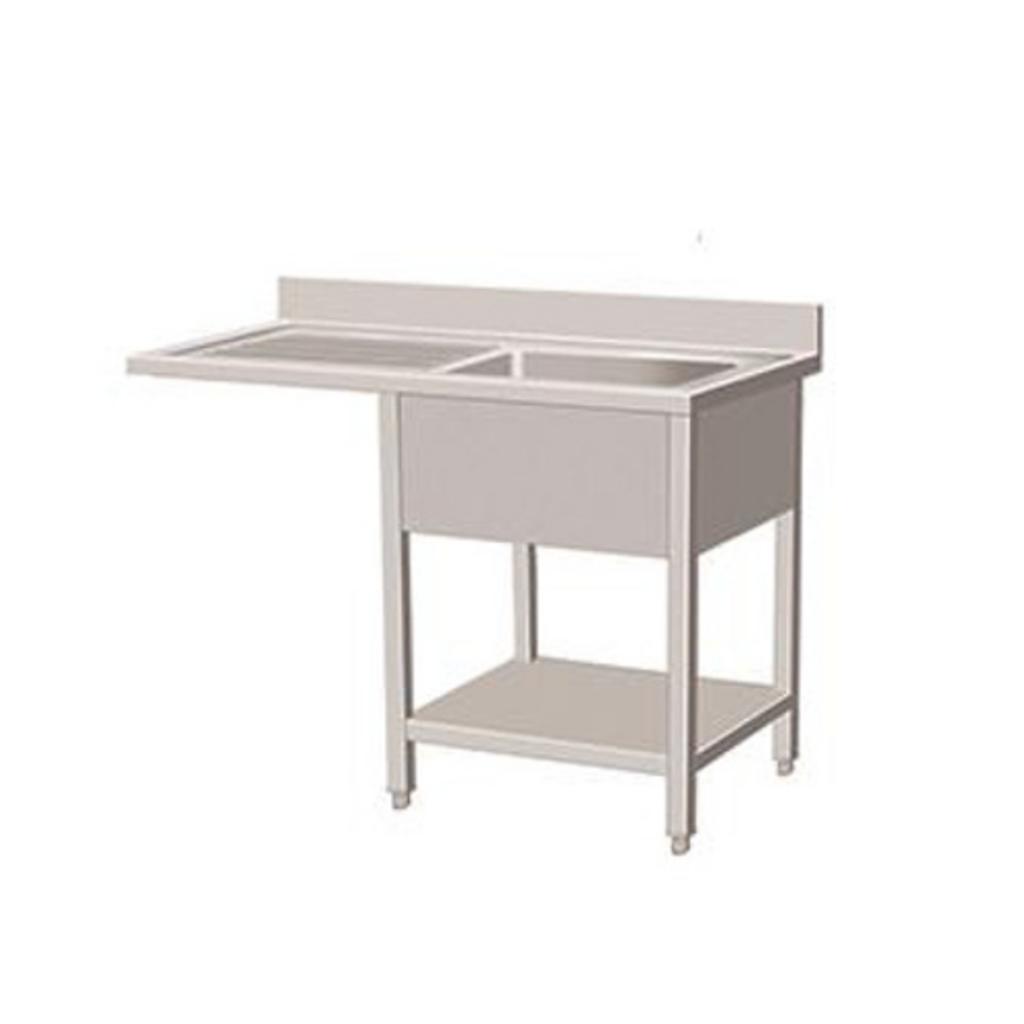 Ví dụ cấu hình chậu 1, 2 và 3 hộc với thông số kích thước tham khảo.