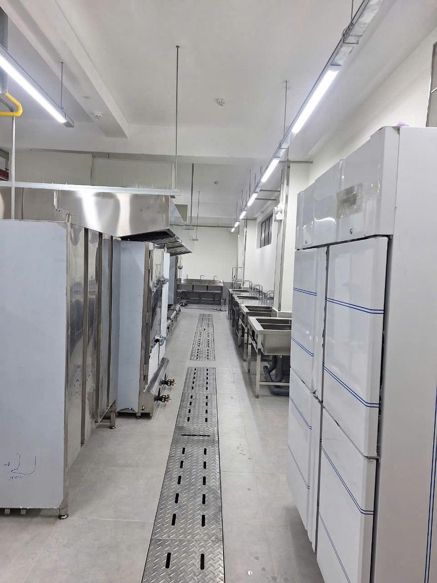 Mô tả 7 bước trong quy trình triển khai một dự án bếp công nghiệp của Cơ Khí Đại Việt.