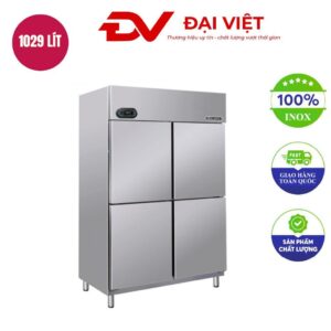Tủ mát Berjaya 4 cánh inox BS 4DUC/Z