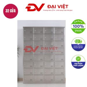 tủ quần áo inox 32 cửa 1800x1200x350mm