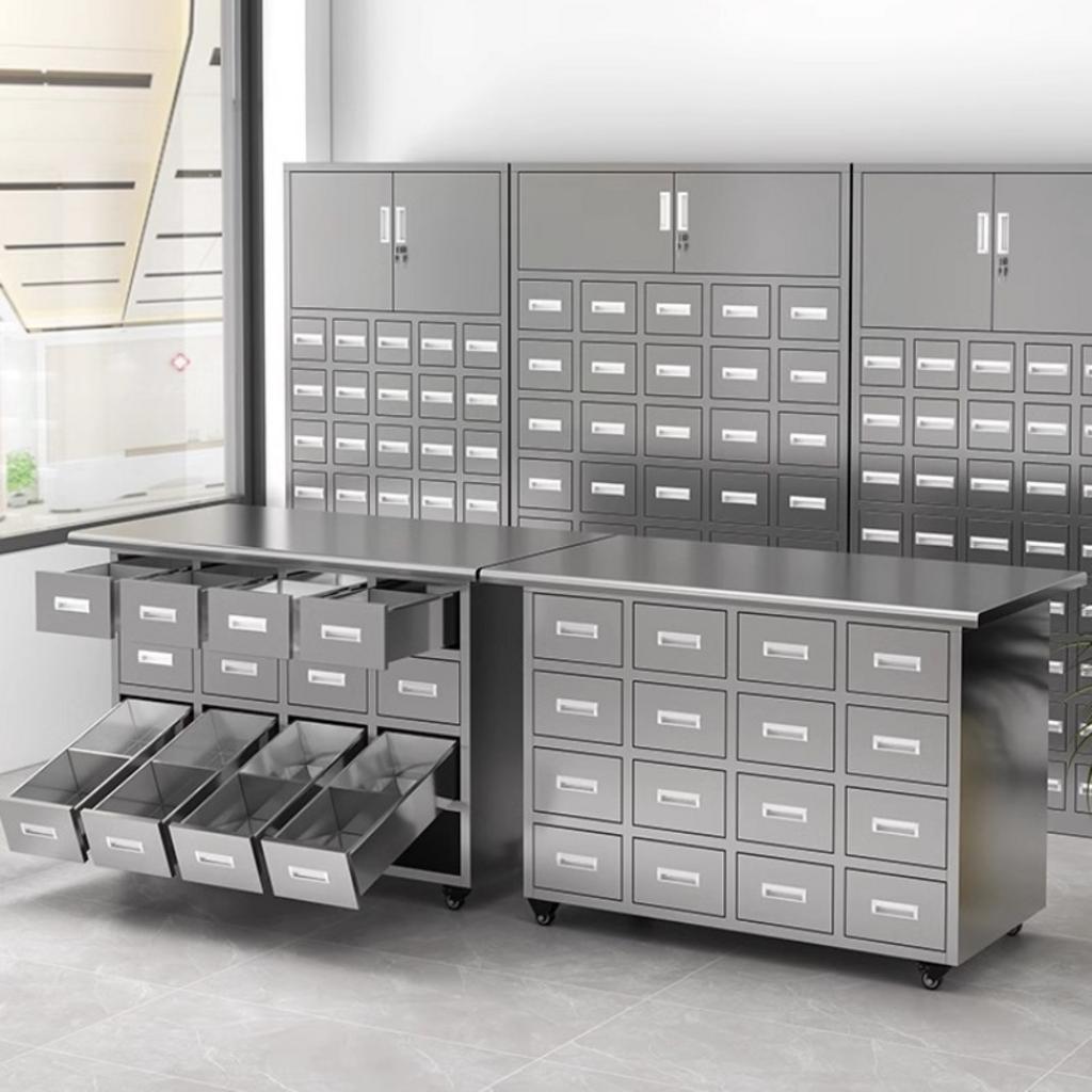 Hình ảnh Tủ thuốc đông y inox 27 ngăn 980x500x1200mm