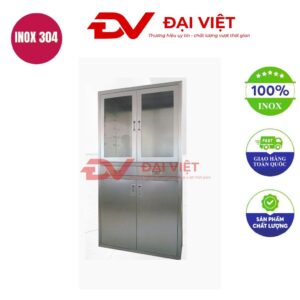Tủ thuốc inox 304 900x350x1700