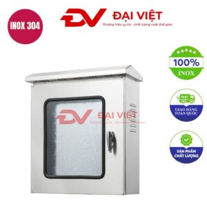 Vỏ tủ điện 2 lớp cánh 300x400x250mm dày 1.2mm