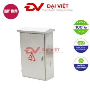 Vỏ tủ điện điều khiển inox ngoài trời 700x1500x370mm