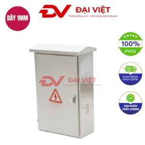 Vỏ tủ điện điều khiển inox ngoài trời 700x1700x370mm