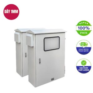 Vỏ tủ điện điều khiển ngoài trời cửa 2 lớp 1600x700x400mm