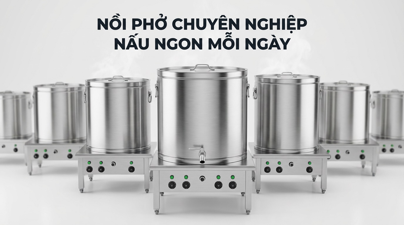 Nồi nấu phở điện - Nồi Hầm Xương