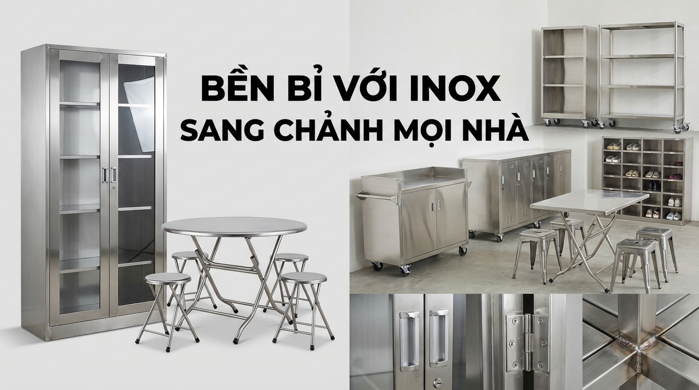 Tại sao nên chọn Nội Thất Inox cho không gian