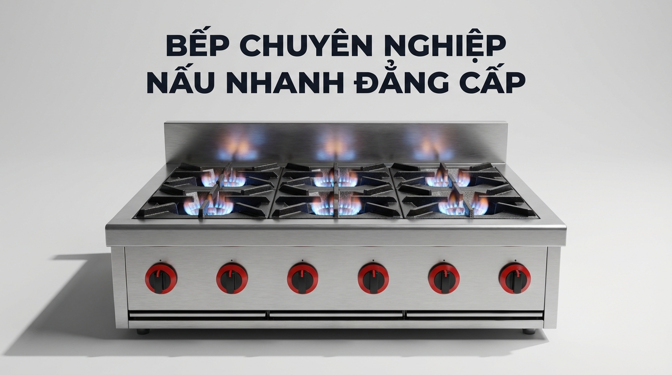 bếp âu công nghiệp là gì