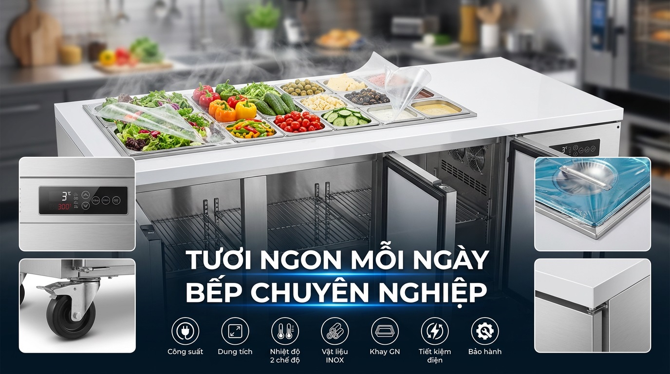 Đặc điểm nổi bật và Lợi ích khi sử dụng Bàn Salad