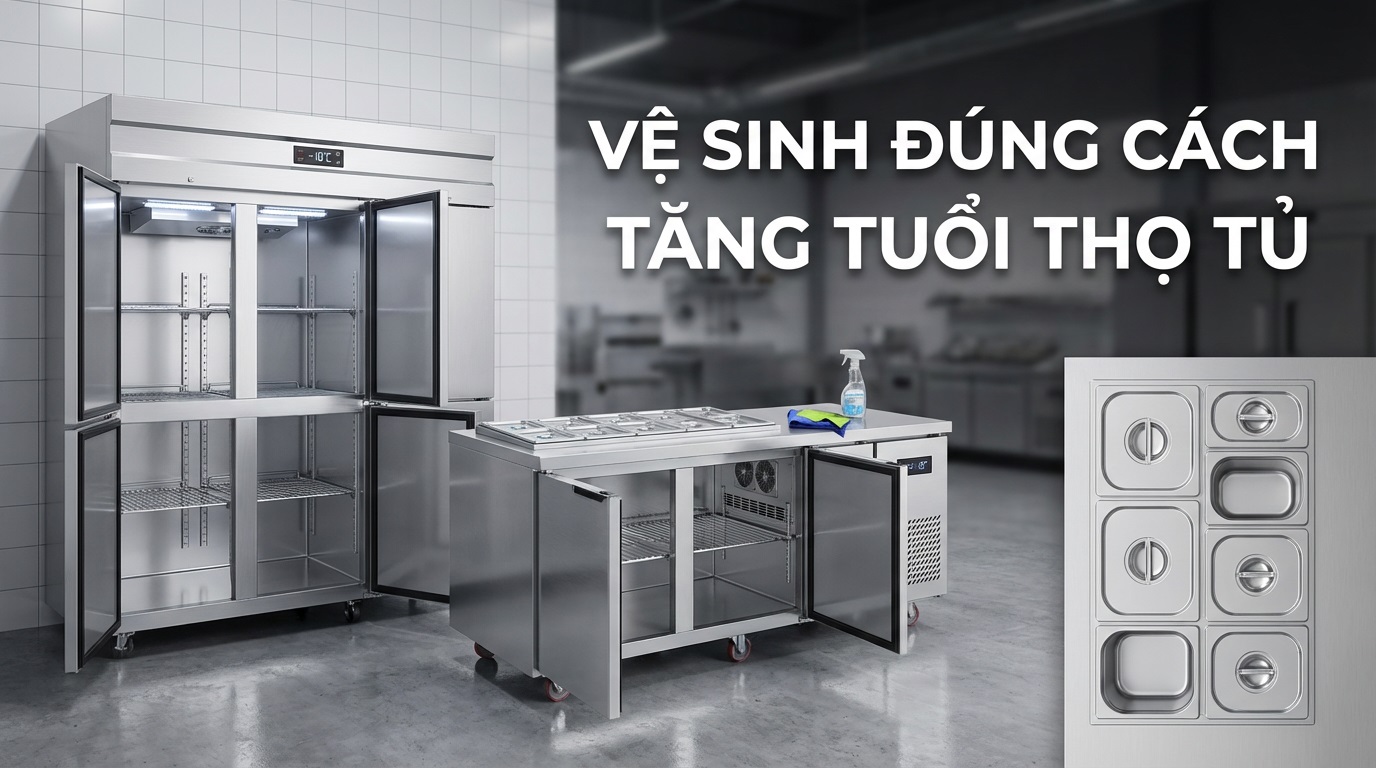 Lưu ý sử dụng và Vệ sinh Tủ Mát đúng cách