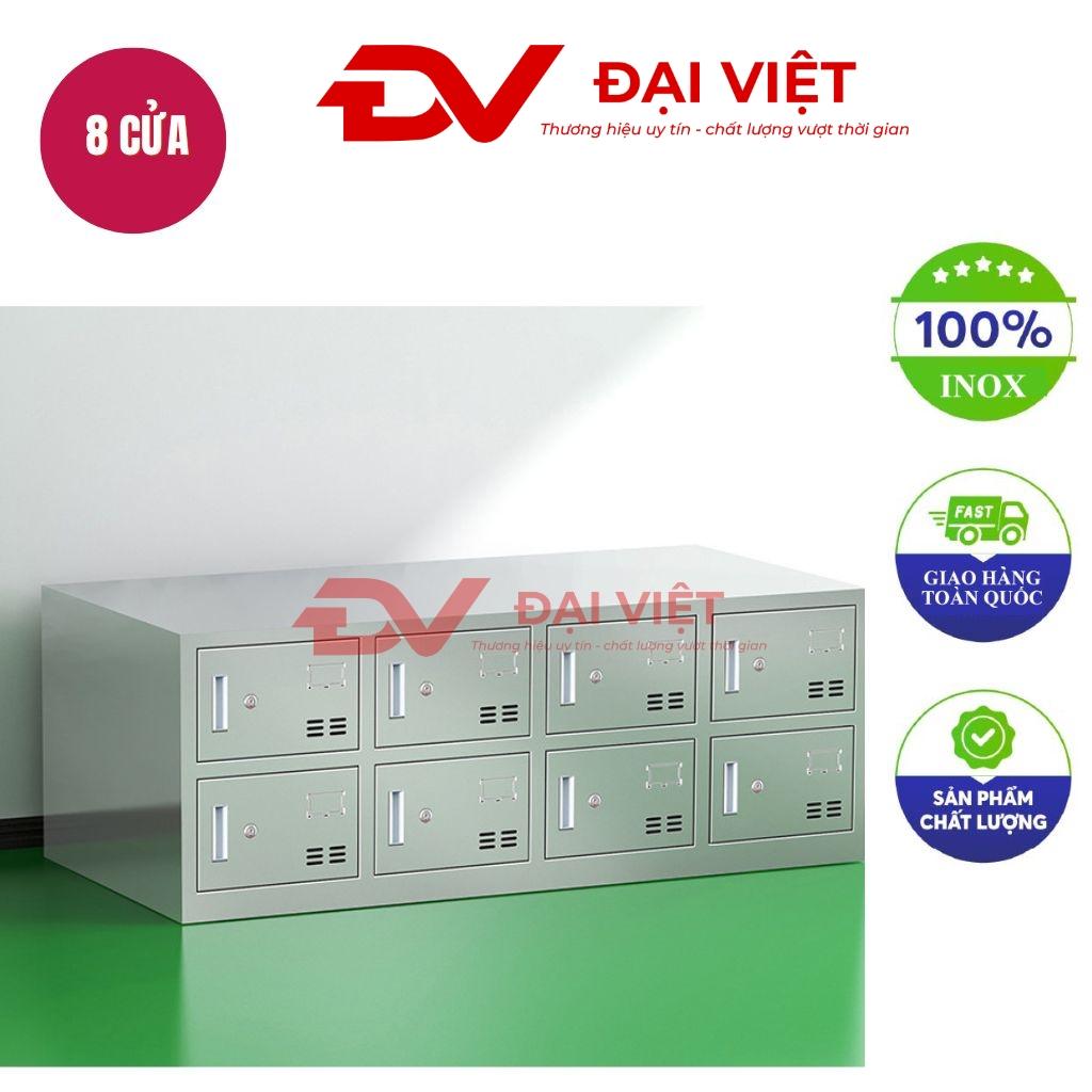 tủ giày inox 8 ngăn 1000x600x450mm