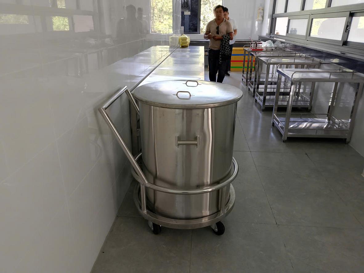 Cấu hình tham khảo cho bếp nhà máy 300 suất/ca.