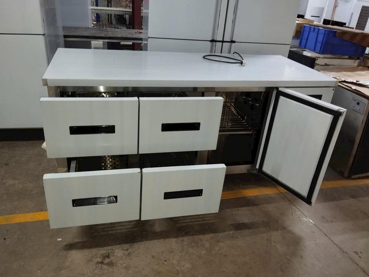 Minh hoạ 7 chặng của luồng vận hành bếp một chiều trong nhà ăn KCN.