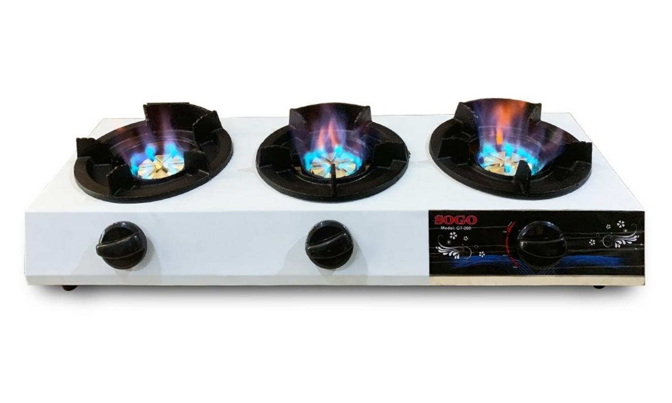 Bếp khè tập trung nhiệt mạnh dưới đáy chảo để xào nhanh hơn so với bếp gas thường.