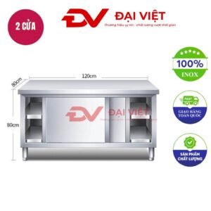 tủ úp chén bát 4 tầng 1200x800x800mm