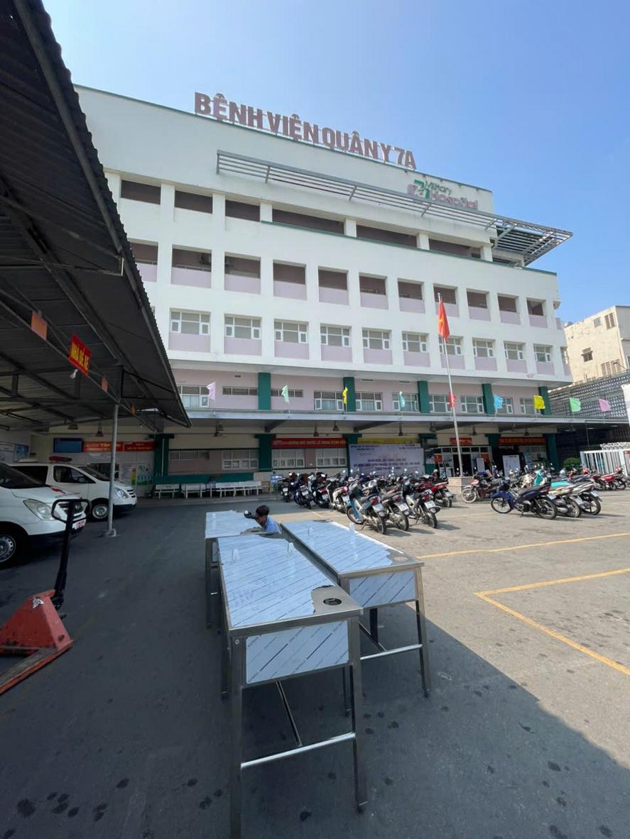 Kiểm soát độ phẳng, độ chính xác lắp ghép cho bàn lấy mẫu inox - Dự án Bệnh viện quân y 7a - Cơ Khí Đại Việt