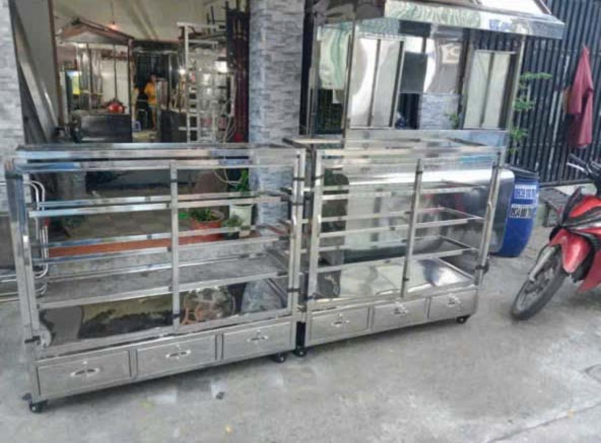 Hạng mục inox cho Bệnh Viện Quân Y 7A thể hiện năng lực gia công cho môi trường yêu cầu vệ sinh cao.