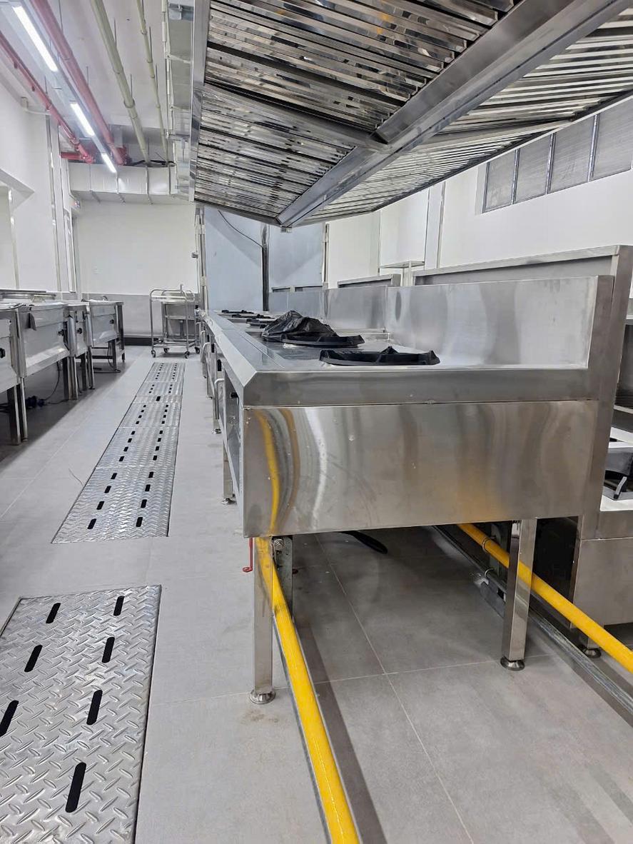 Khu vực Đại Việt khảo sát, thiết kế và lắp đặt bếp nhà hàng nhỏ tại miền Nam và toàn quốc.