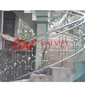 Mẫu lan can inox nghệ thuật