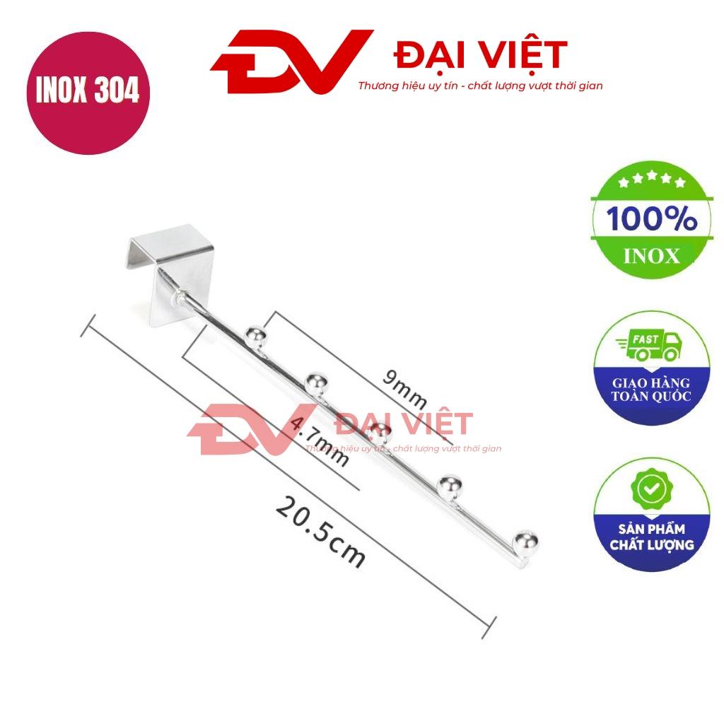 móc inox treo quần áo 20.5cm