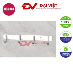 Móc inox treo tường 29x2.8cm