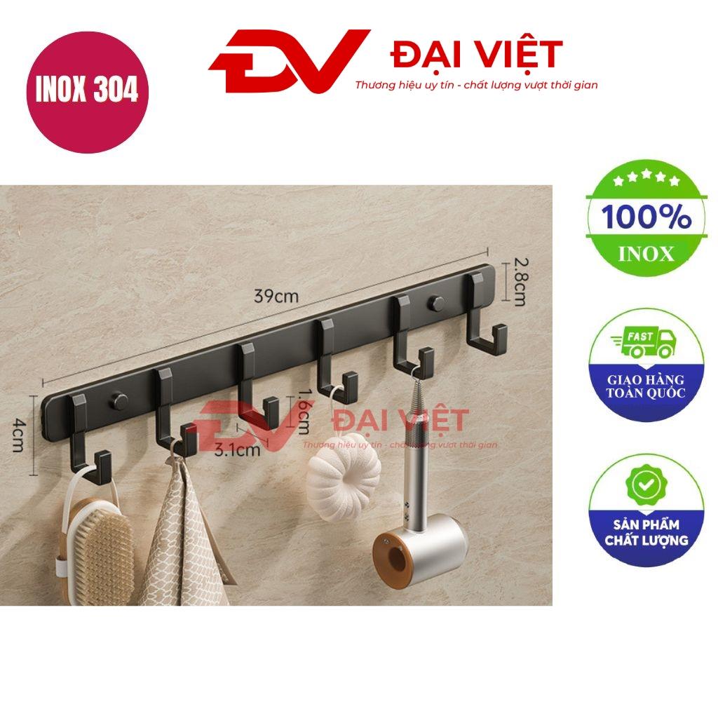 Móc inox treo tường 39x4cm