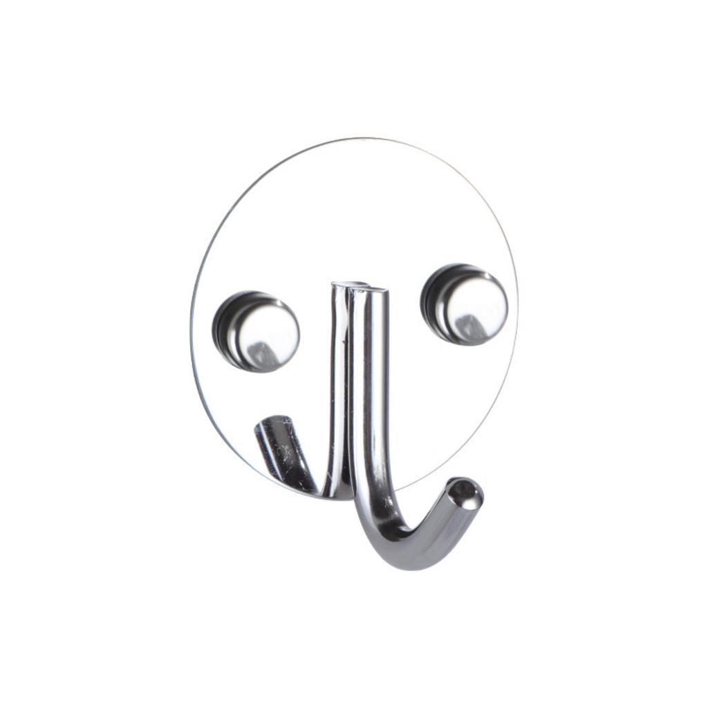Móc treo quần áo 3 chạc tròn inox 304 gọn đẹp cho phòng tắm và không gian nhỏ.