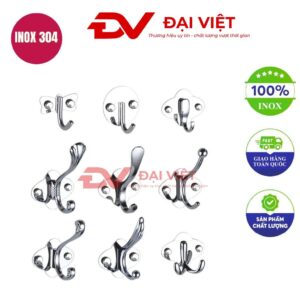 móc treo quần áo inox 304 đơn