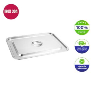 Nắp Khay inox chữ nhật 35x45cm