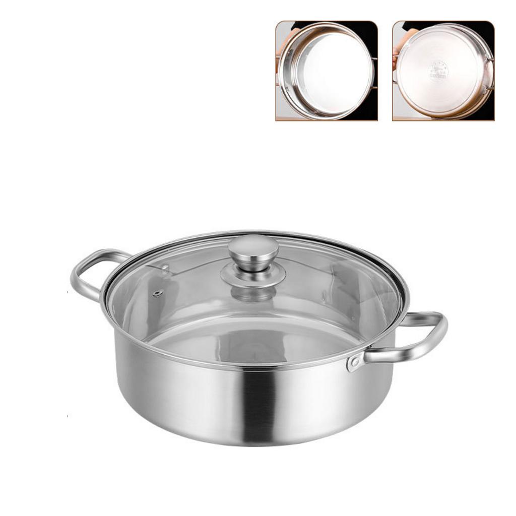 Kích thước 24 cm phù hợp cho bữa lẩu gia đình 2–4 người.