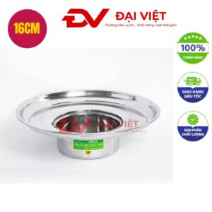 Nồi lẩu nón inox 16cm