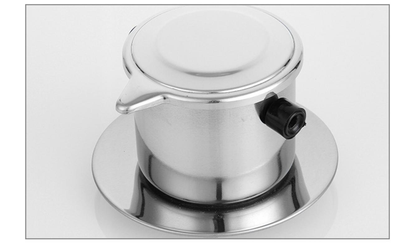 Lỗ lọc phân bổ đồng đều giúp chiết xuất cà phê ổn định.