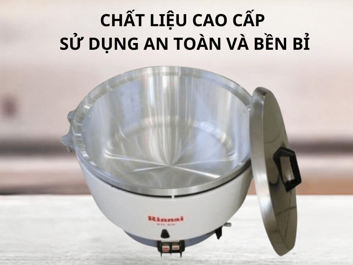 Mức tiêu thụ gas thấp giúp tối ưu chi phí vận hành.