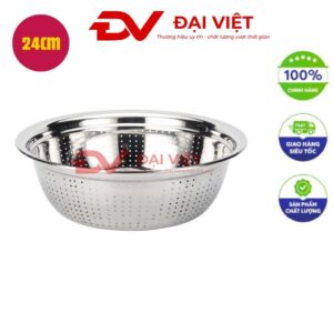 Rổ ben inox 24cm