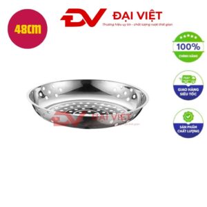 Rổ cạn inox 48cm