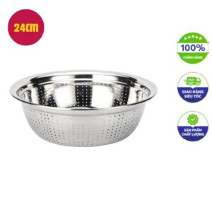 Rổ inox sâu lòng 24cm