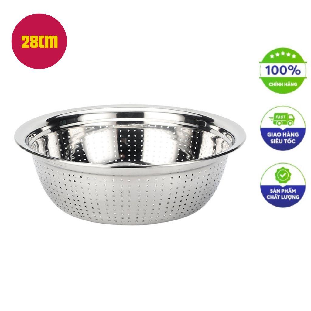 Rổ inox sâu lòng 28cm