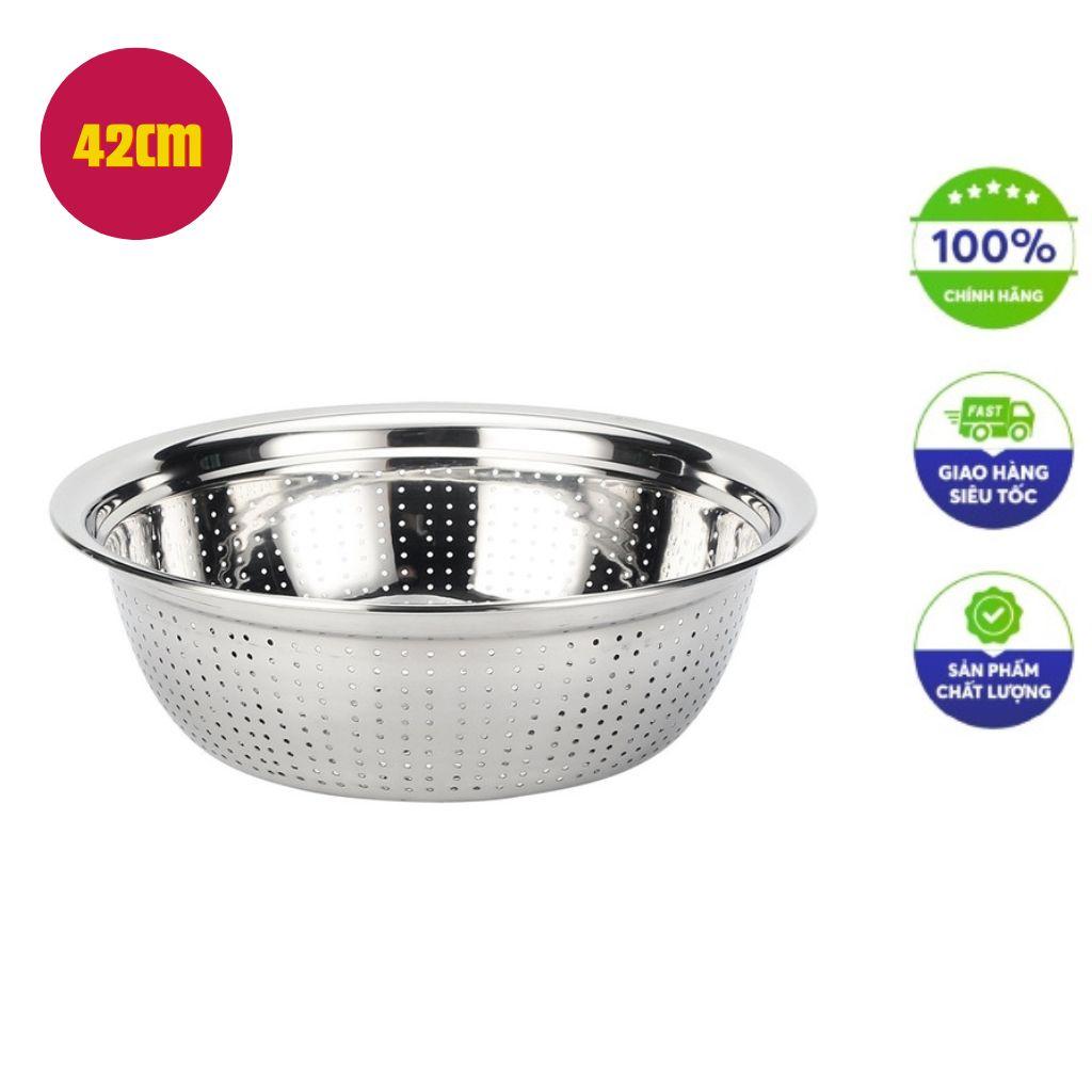 Rổ inox sâu lòng 42cm