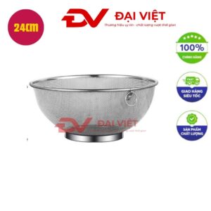 Rổ lưới inox 24cm