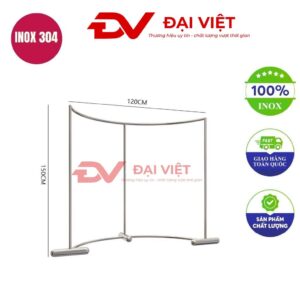 sào phơi đồ inox 120x150cm