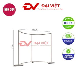 sào phơi đồ inox 200x160cm