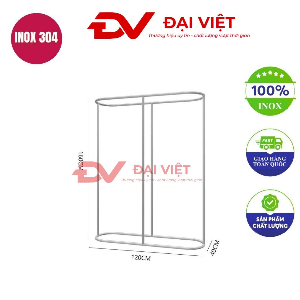 sào treo quần áo inox 120x40x160cm