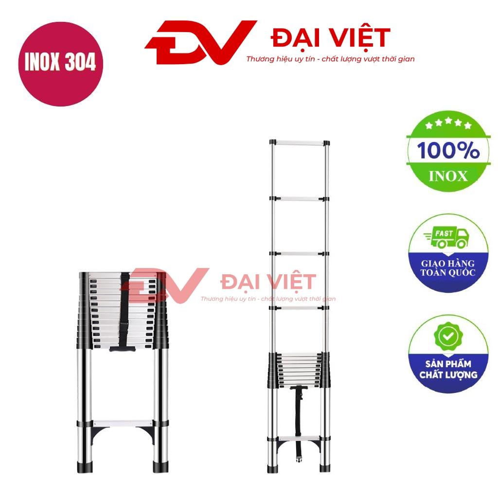 Thang rút đơn inox 5.4m