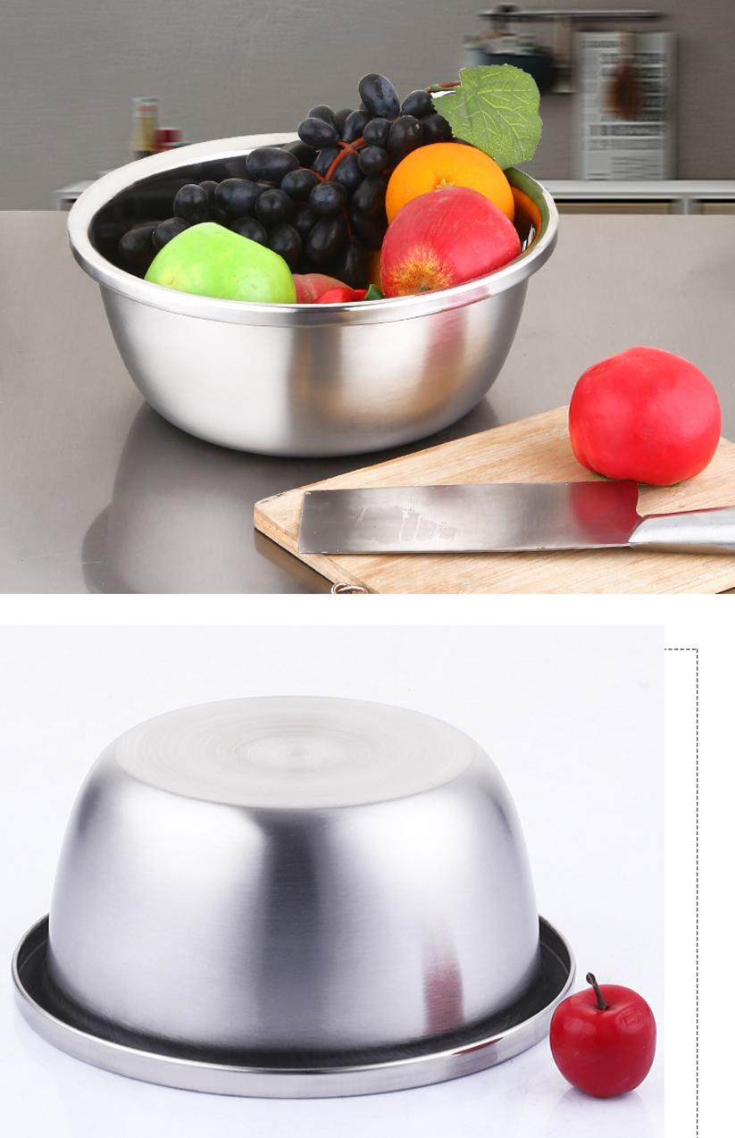Inox 304 giúp thau bền, sáng và phù hợp tiếp xúc thực phẩm hằng ngày.