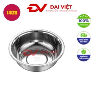 Thau inox sâu lòng 14cm