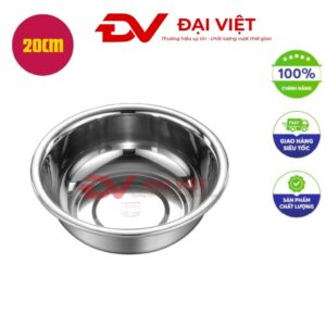 Thau inox sâu lòng 20cm
