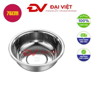Thau inox sâu lòng 76cm