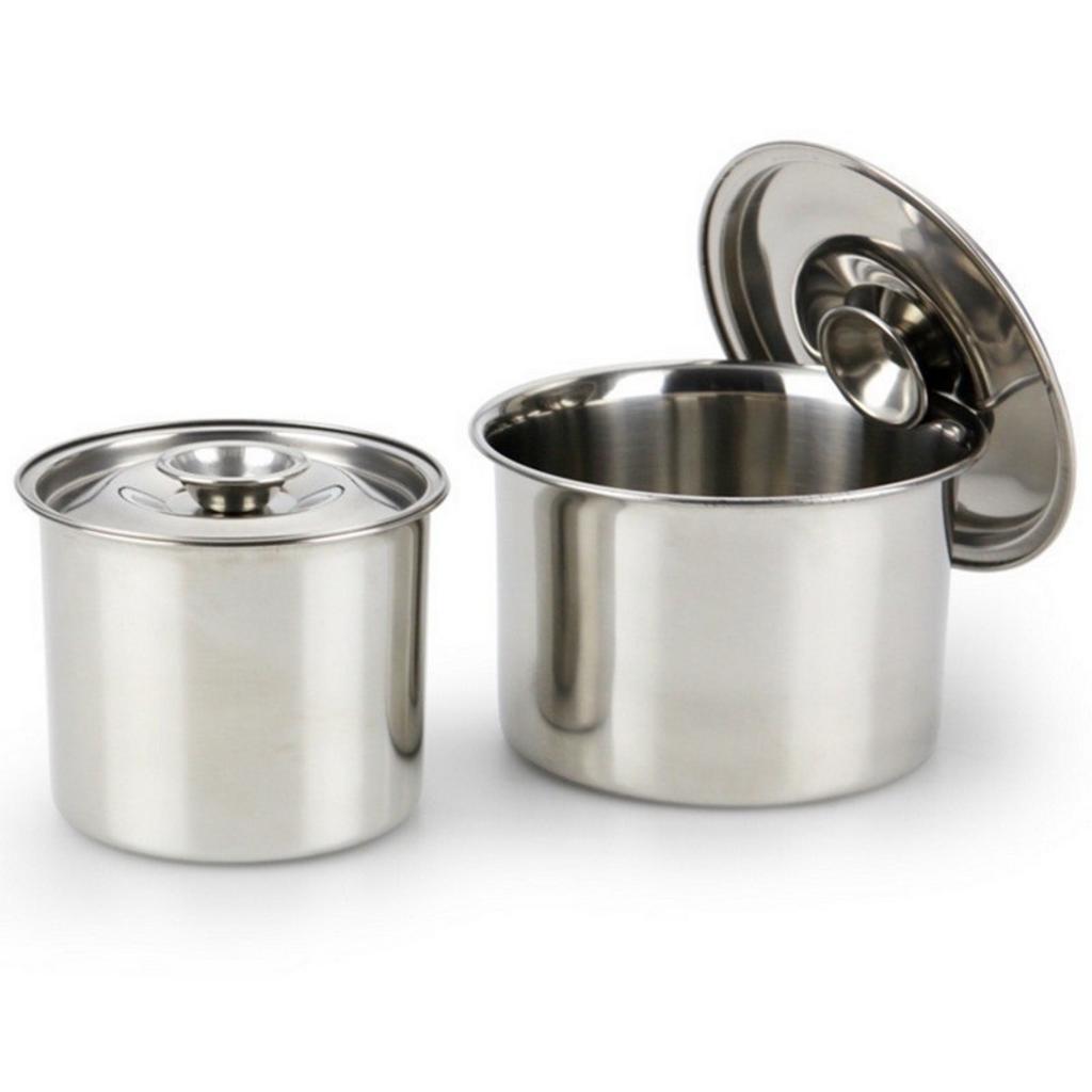 Thố inox tròn có nắp 24cm bền chắc, gọn bếp và đa năng cho nhu cầu đựng, trộn, bảo quản thực phẩm.